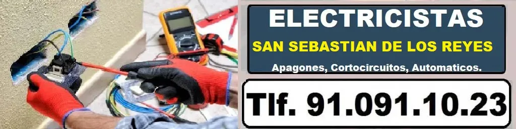 Electricista San Sebastian de los Reyes 24 horas